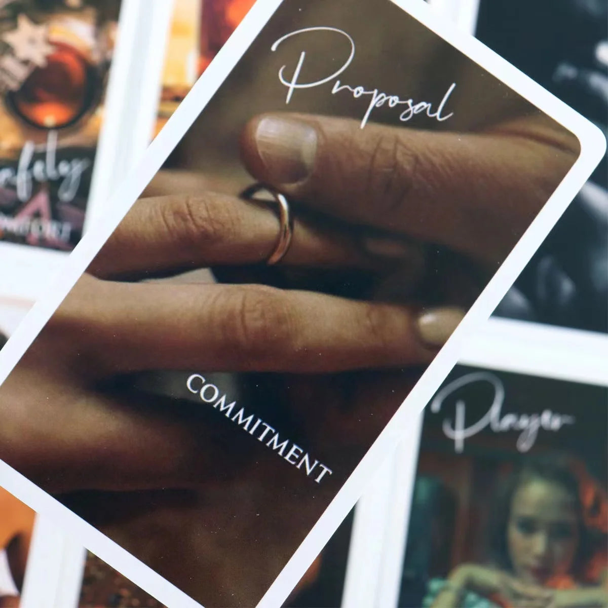 Mystic Love Oracle Cards a 79 Tarot Card Board Game Party Mystical Tarot Divination Tools Table Tarot Deck Party Favor