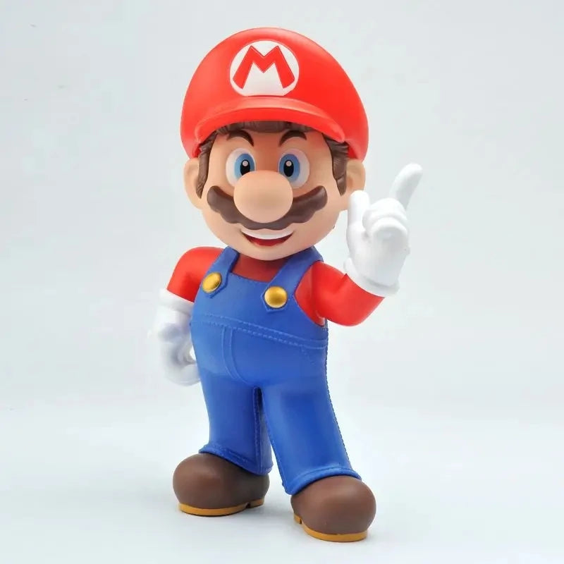 New Anime Large Size Bowser Figures PVC Bros Hat Can Take off Toy Model for Kids