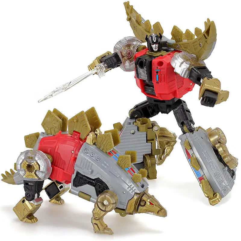 BPF 5IN1 Combination Transformation Toy G1 Dinosaur Dinoking Volcanicus Deformation Grimlock Swoop Sludge Slag Snarl Model Robot