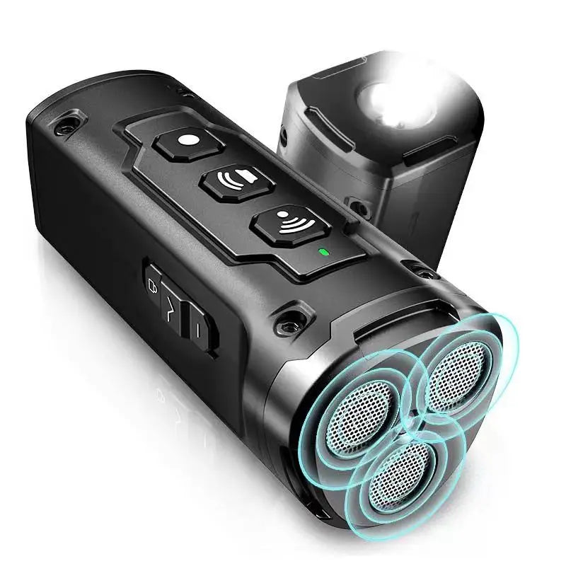 2023 Ultrasonic Dog Repeller and Training Device - Rechargeable Anti-Bark Deterrent with LED Flashlight