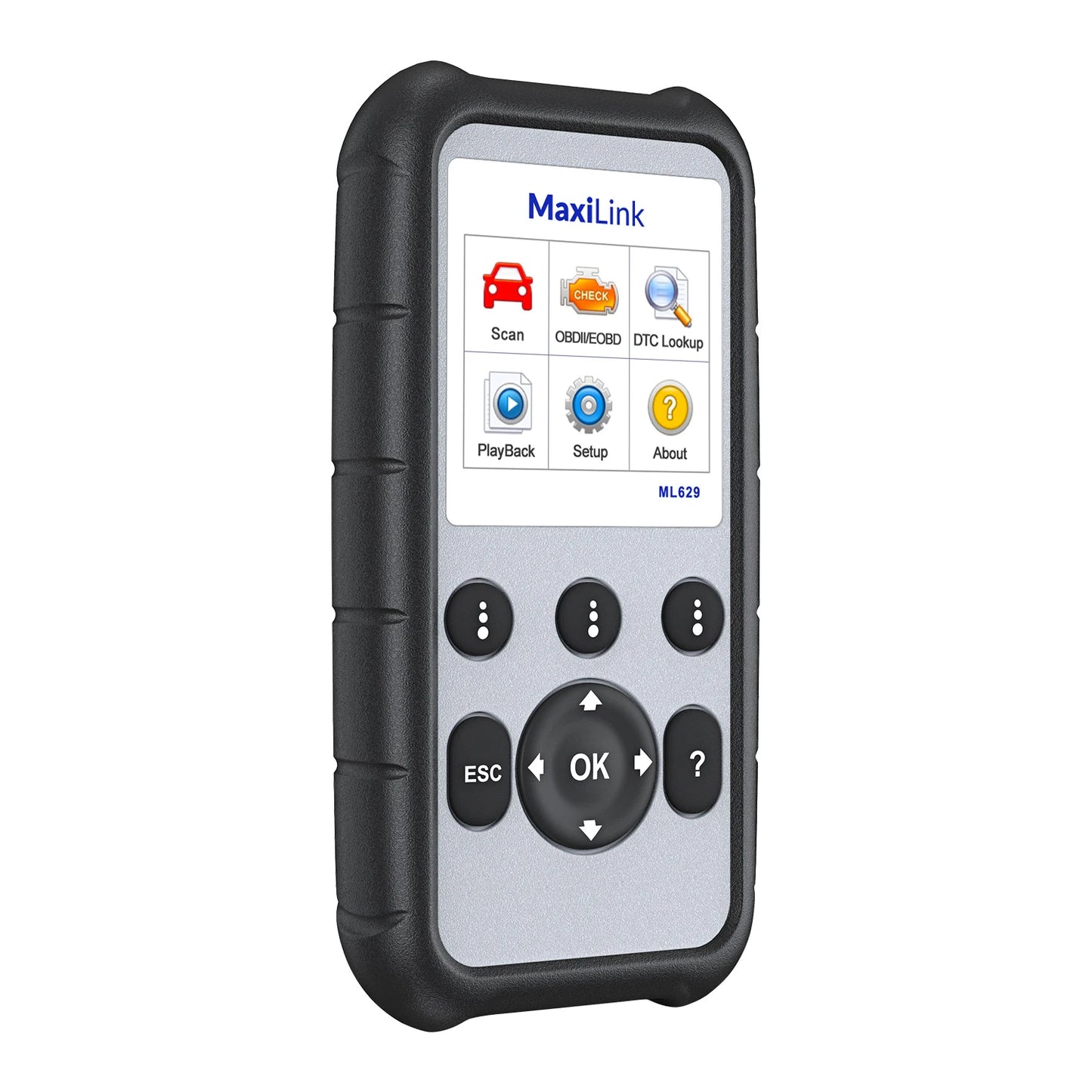 Maxilink ML629 Enhanced CAN OBD2 Scanner with ABS SRS Transmission Engine Diagnosis Auto VIN Scan Tool Check Engine Light