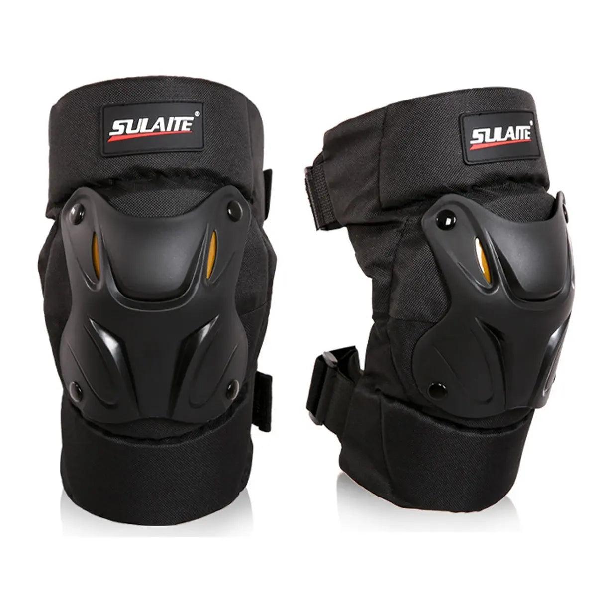 SULAITE Motorcycle Knee Pads Protective Knee Guard for Motorcycle Scooter Skateboard Cycling Riding Knee Brace Gear