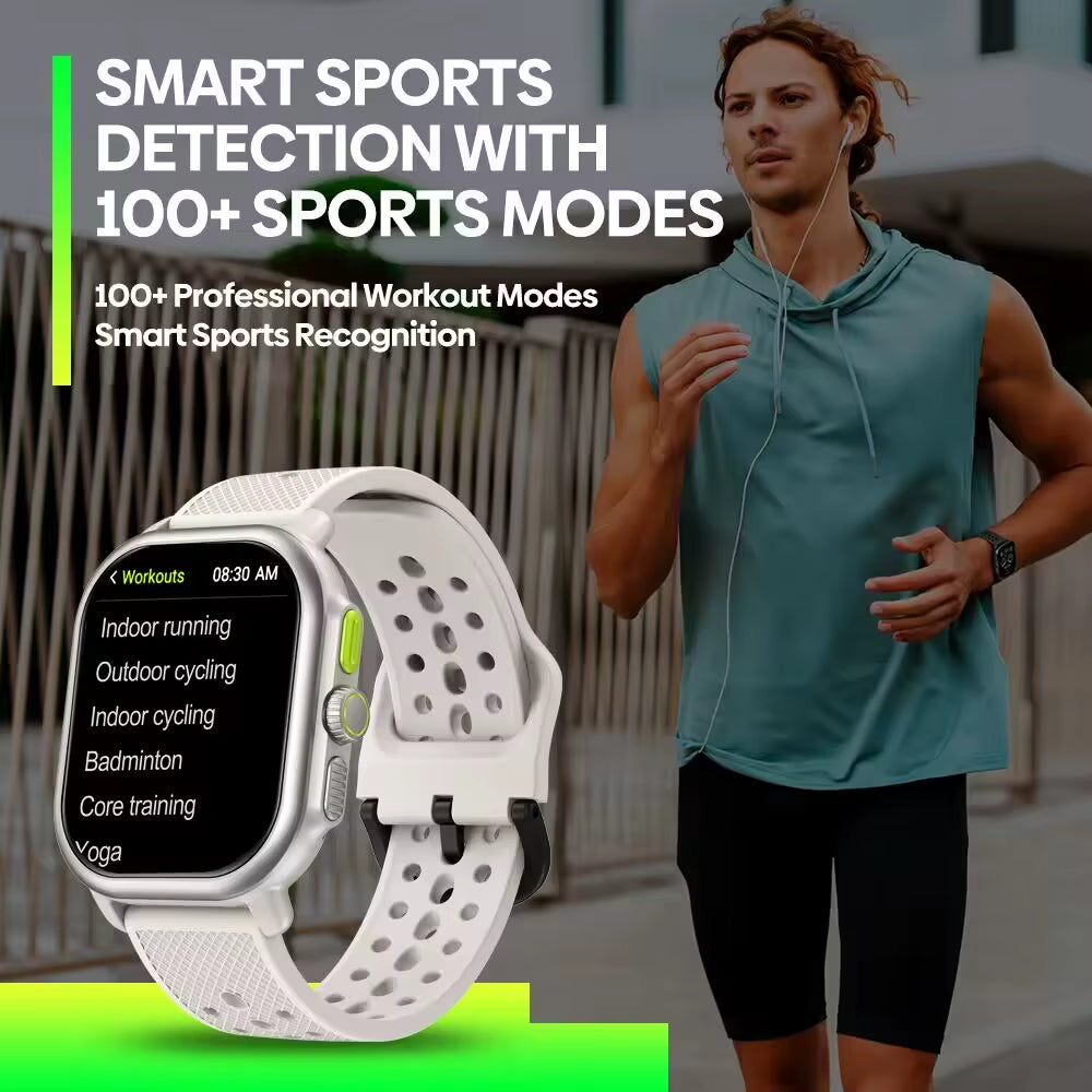 New beyond 3 Pro GPS Smart Watch Built-In GPS & Route Import 2.15" AMOLED Display Make/Receive Phone Calls Smartwatch