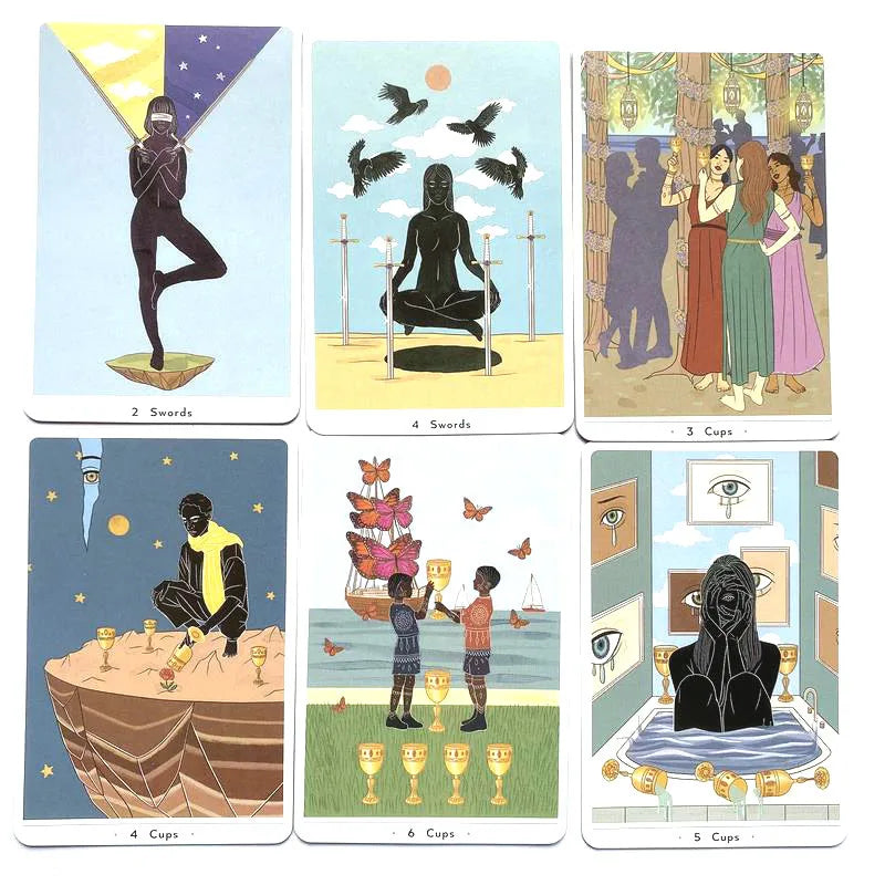 NEW True Heart Intuitive Tarot Cards 2021 New Tarot for Beginners with Guidebook Card Game Board Game Exquisite and Guidebook