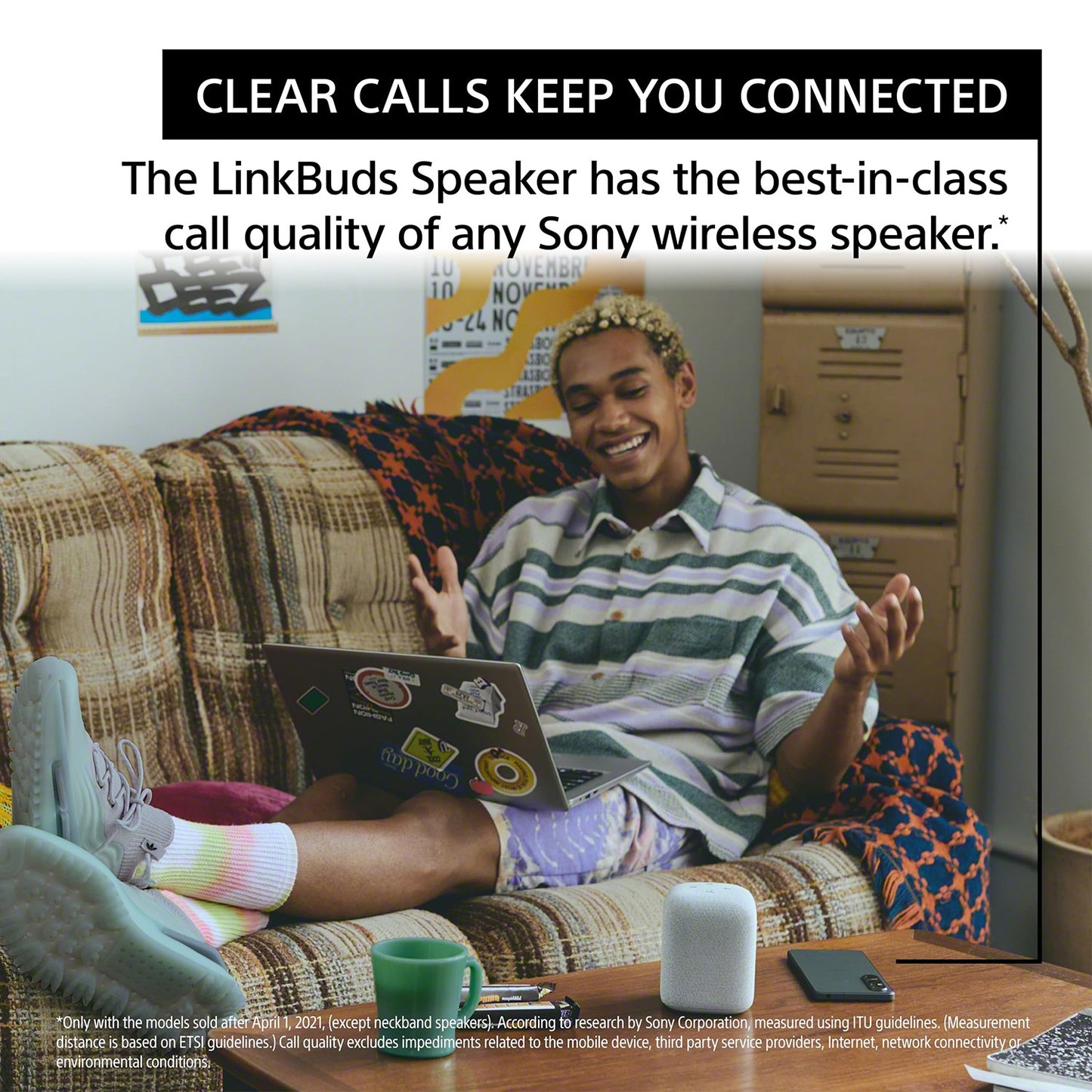 Sony Linkbuds Portable Wireless Speaker | Black
