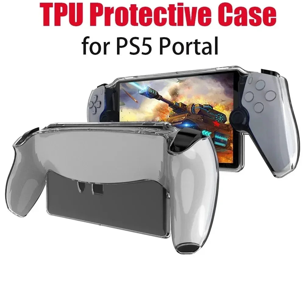 Carrying Case for PS5 Portal Case EVA Hard Carrying Case Storage Bag Anti-Scratch Travel Carry Handbag for Playstation 5 Portal