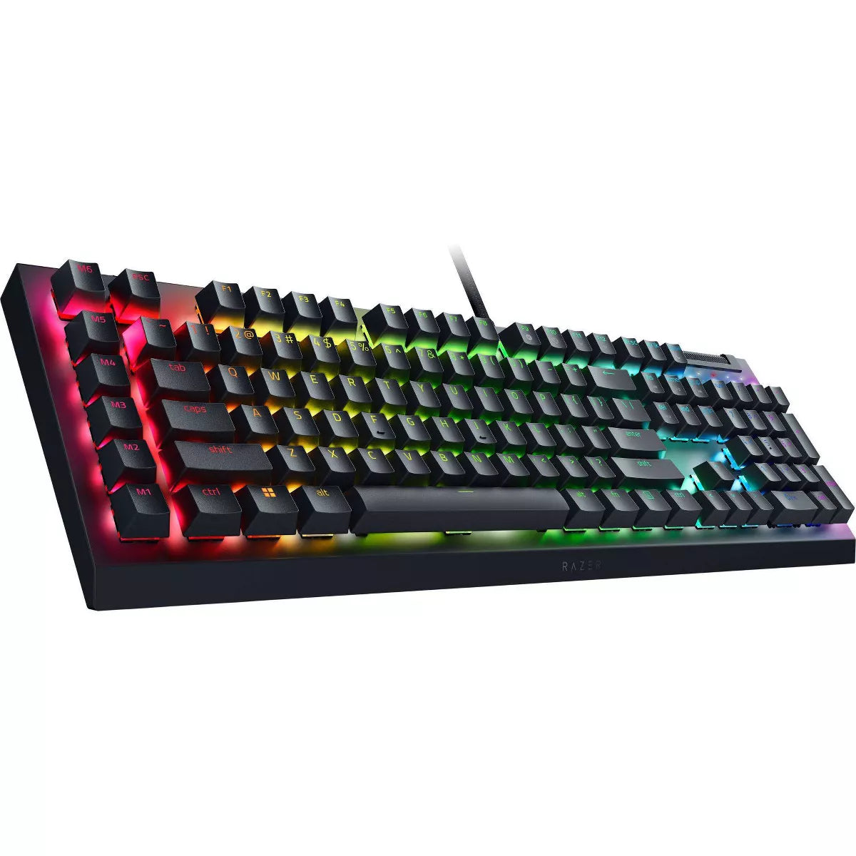 Razer BlackWidow V4 X Mechanical Gaming Keyboard featuring Razer Chroma RGB Lighting