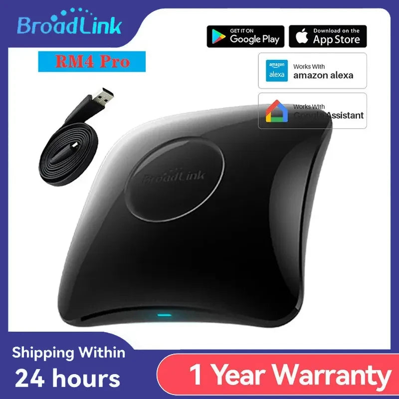 Original RM4 Pro IR RF WIFI Universal Smart Remote Control Rm4Pro Smarthome Automation Work with Alexa and Google Home