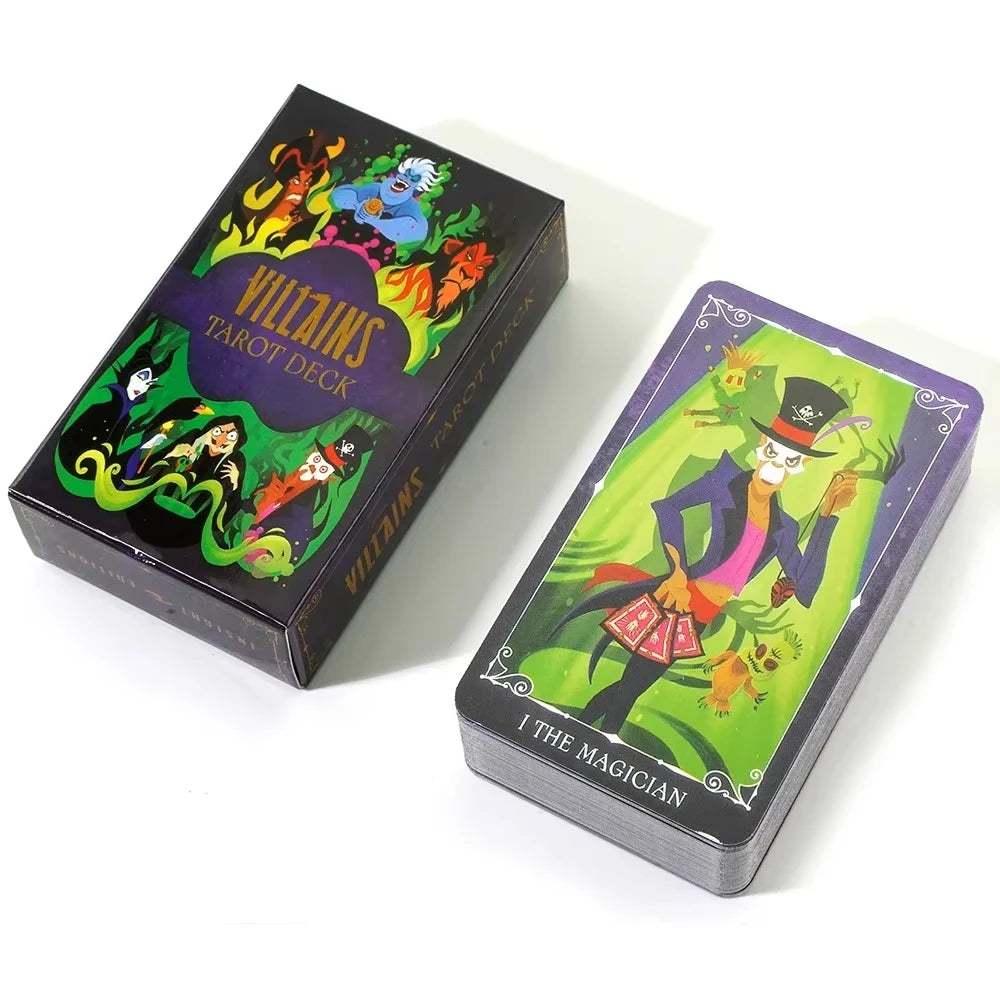 Crystals Tarot Cards Oracle Cards Tarot Deck and Card Game High Quality Kabbalis Board Game Divination Fate Party Enterainment