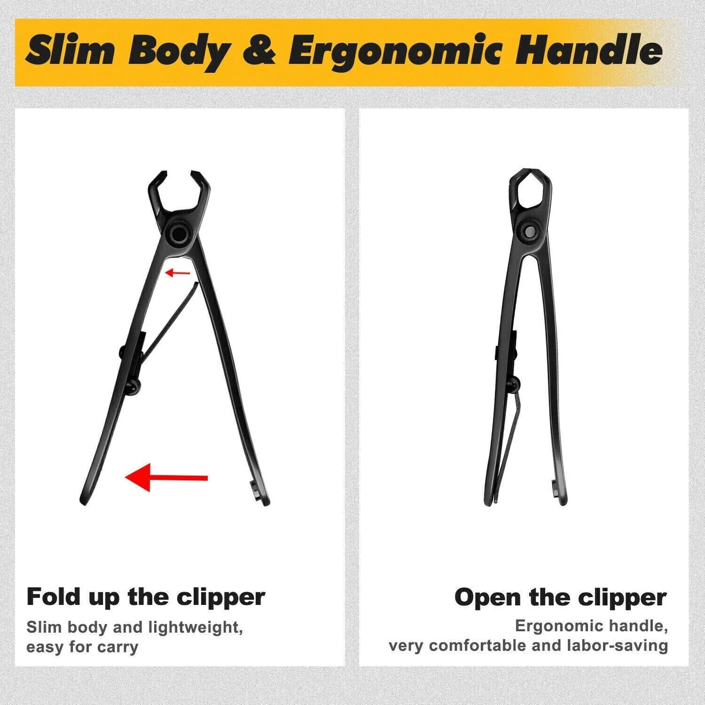Extra Large Toe Nail Clippers for Thick Hard Nails Cutter Heavy Duty Stainless