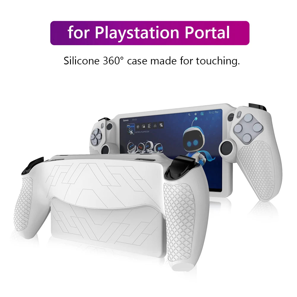 Carrying Case for PS5 Portal Case EVA Hard Carrying Case Storage Bag Anti-Scratch Travel Carry Handbag for Playstation 5 Portal