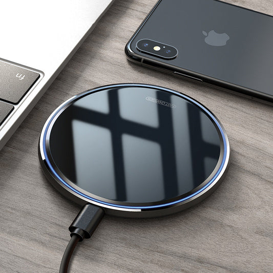 10W Mirror Wireless Charger with Cross-Border Fast Charging