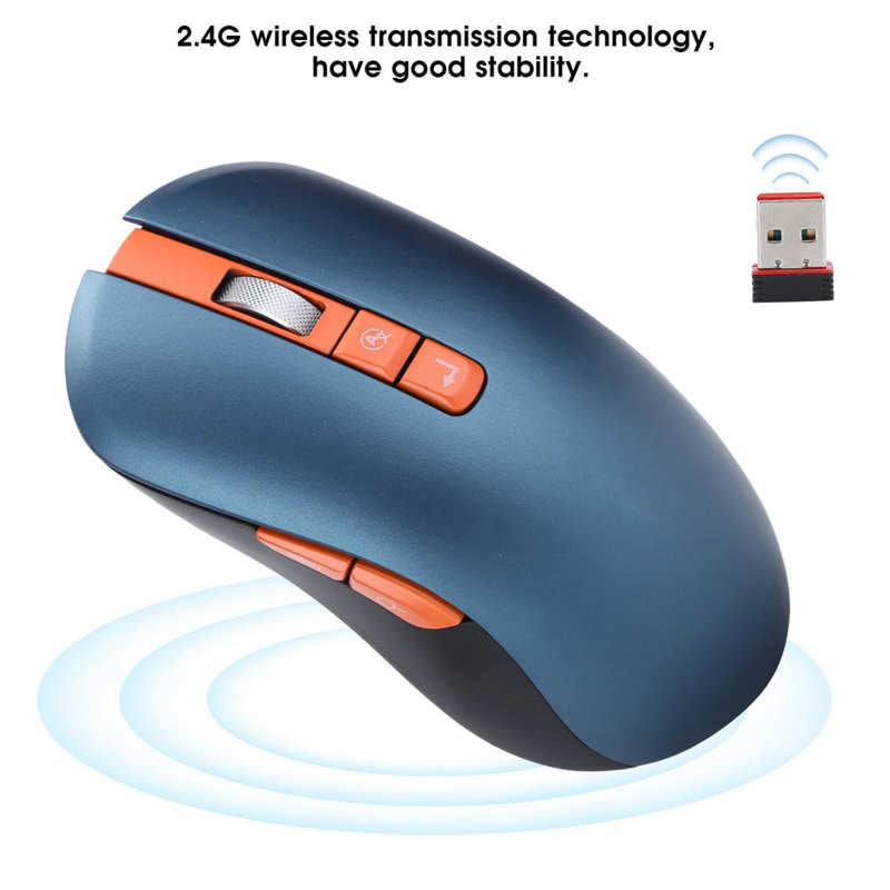 Wireless Rechargeable Laptop Mouse with Artificial Intelligence Voice Control