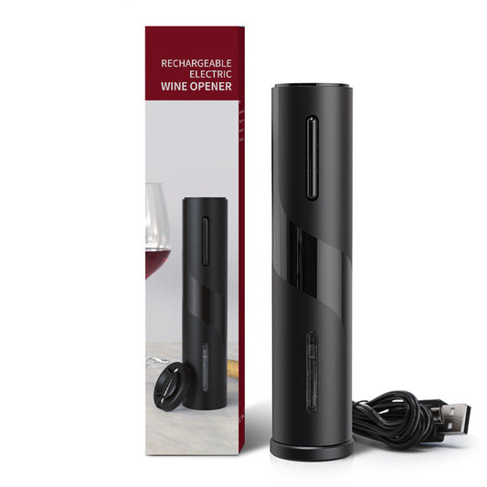 USB Rechargeable Wine Electric Bottle Opener by Qier - Plastic
