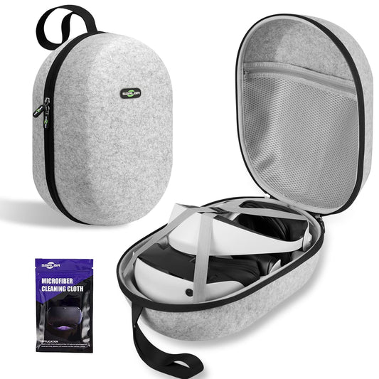 Durable Carrying Case for Playstation VR2 Gaming Headset and Touch Controllers, Portable Storage Solution for PS VR2, Ideal for Travel and Home