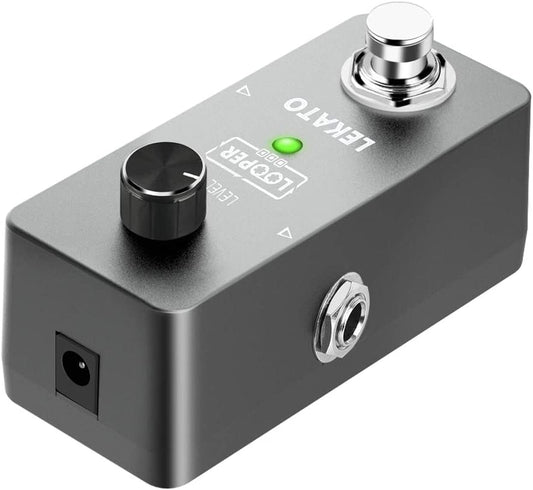 Professional Loop Pedal: Harness Limitless Overdubbing Potential with the 5-Minute Unlimited Overdubs Looper Guitar Effect Pedal