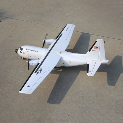 C-160 Cargotrans Twin Hercules 1120Mm Wingspan EPOS Warbird Transport RC Airplane KIT/PNP