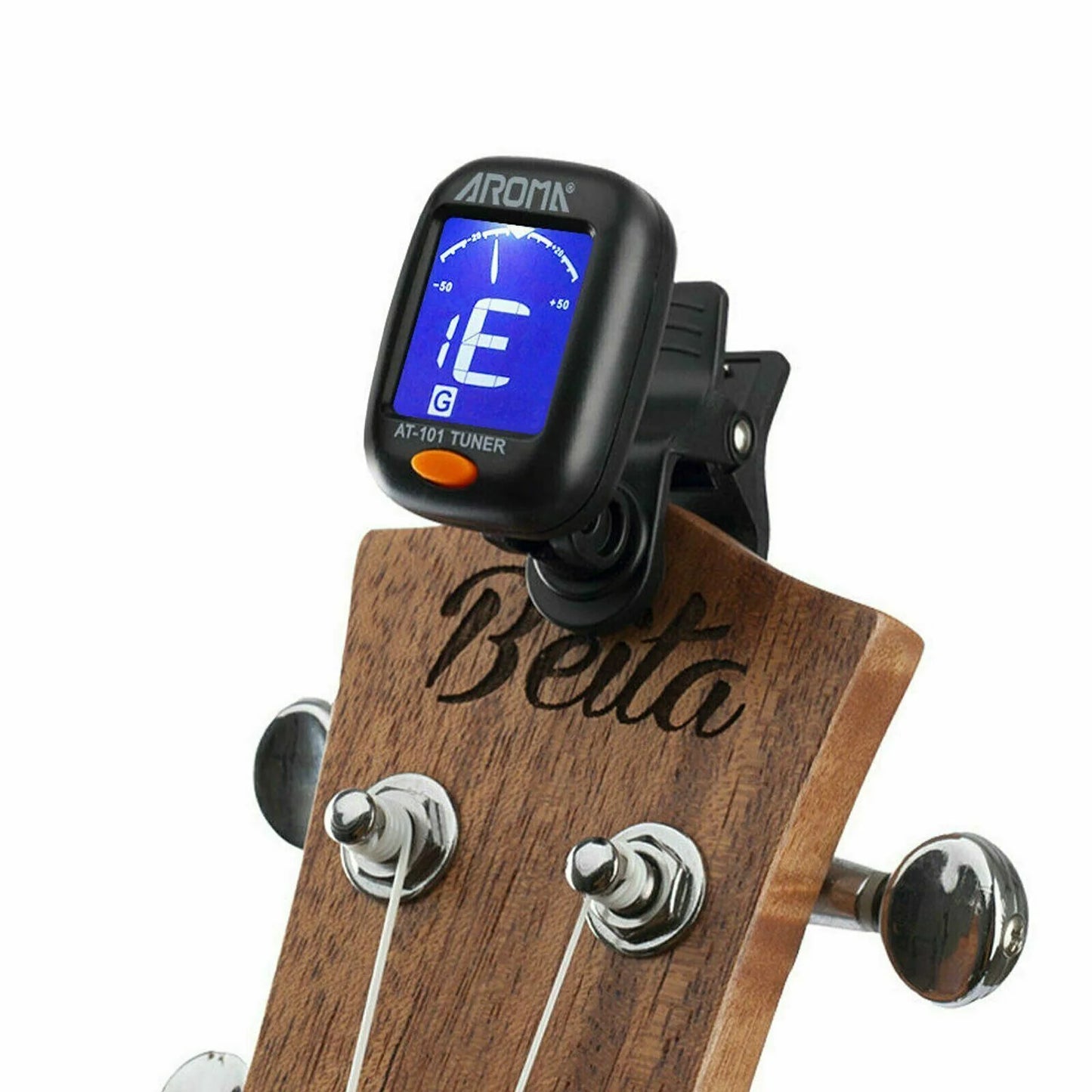 LCD Clip on Chromatic Acoustic Electric Guitar Bass Ukulele Banjo Violin Tuner