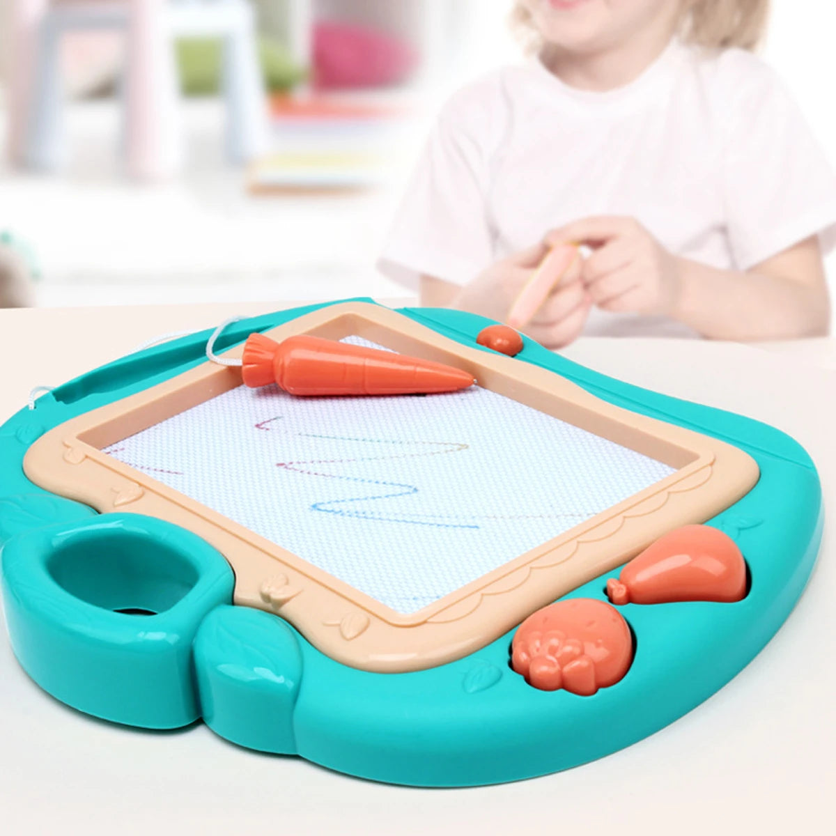 Magnetic Drawing Board Color Pad Kids Multi-Functional Writing Table Graffiti Painting Toys for Children Gifts