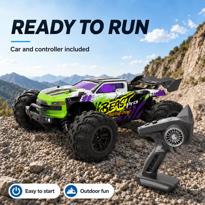 ZNLYRION 1:16 Scale RC Off-Road Buggy with Optional Brushless Motor and 4WD - SG116MAX PRO Remote Control Racing Truck with Anti-Slip Tires