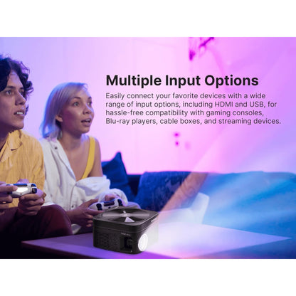 Emerson 120" Home Theater LCD Projector with Built-In DVD Player