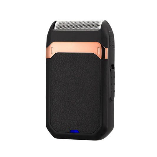 Stainless Steel Electric Shaver, USB Rechargeable Reciprocating Shaver, Portable Men'S Shaving Device