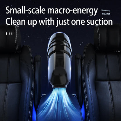 Wireless High-Power Dual-Use Car and Home Vacuum Cleaner - Multi-Functional Handheld Device with Strong Suction