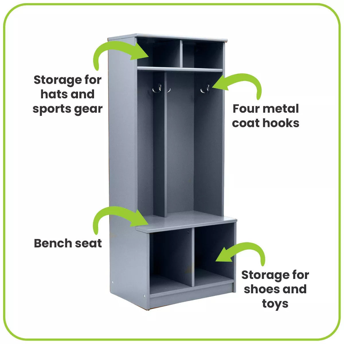 Learn 'N' Store Kids' Cubby