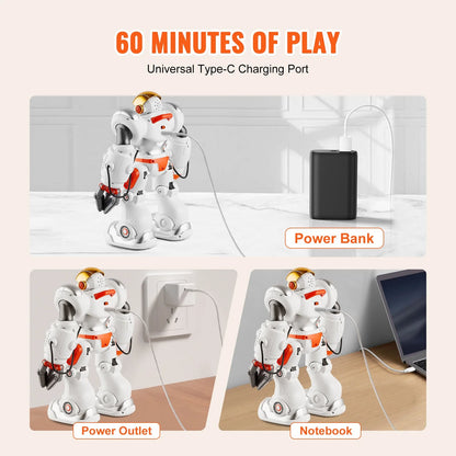 RC Robot Toy Battle Robot for Kids Remote Control Robotic Toy Programmable