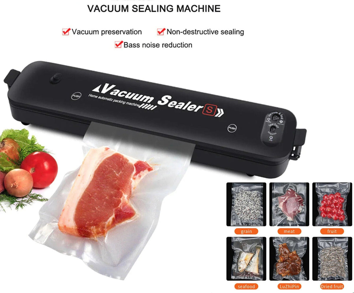 Vacuum Sealer Machine Food Preservation Storage Saver Automatic with Seal Bag