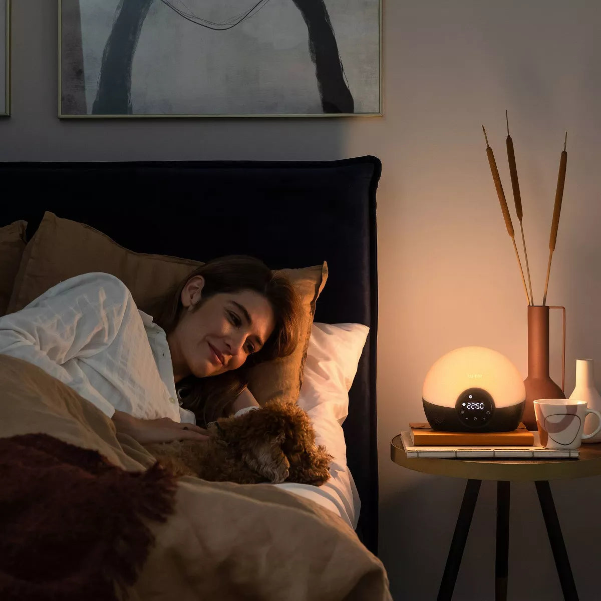 Body clock Glow 150 Sunrise and Sunset Alarm Clock with Wake-Up Light