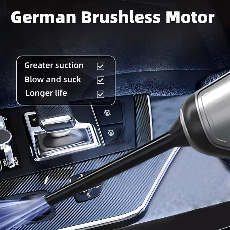 Car Wireless Vacuum Cleaner, Multi-Function Powerful Blowing and Suction, Household Handheld High-Power Dust Collector