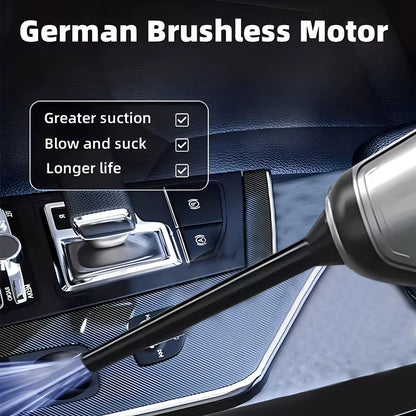 Car Wireless Vacuum Cleaner, Multi-Function Powerful Blowing and Suction, Household Handheld High-Power Dust Collector