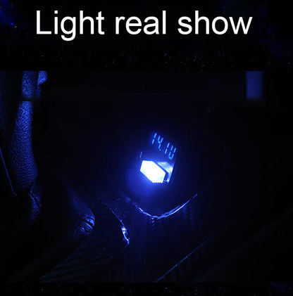 3X Mini Blue LED USB Car Interior Light Neon Atmosphere Ambient Lamp Accessories