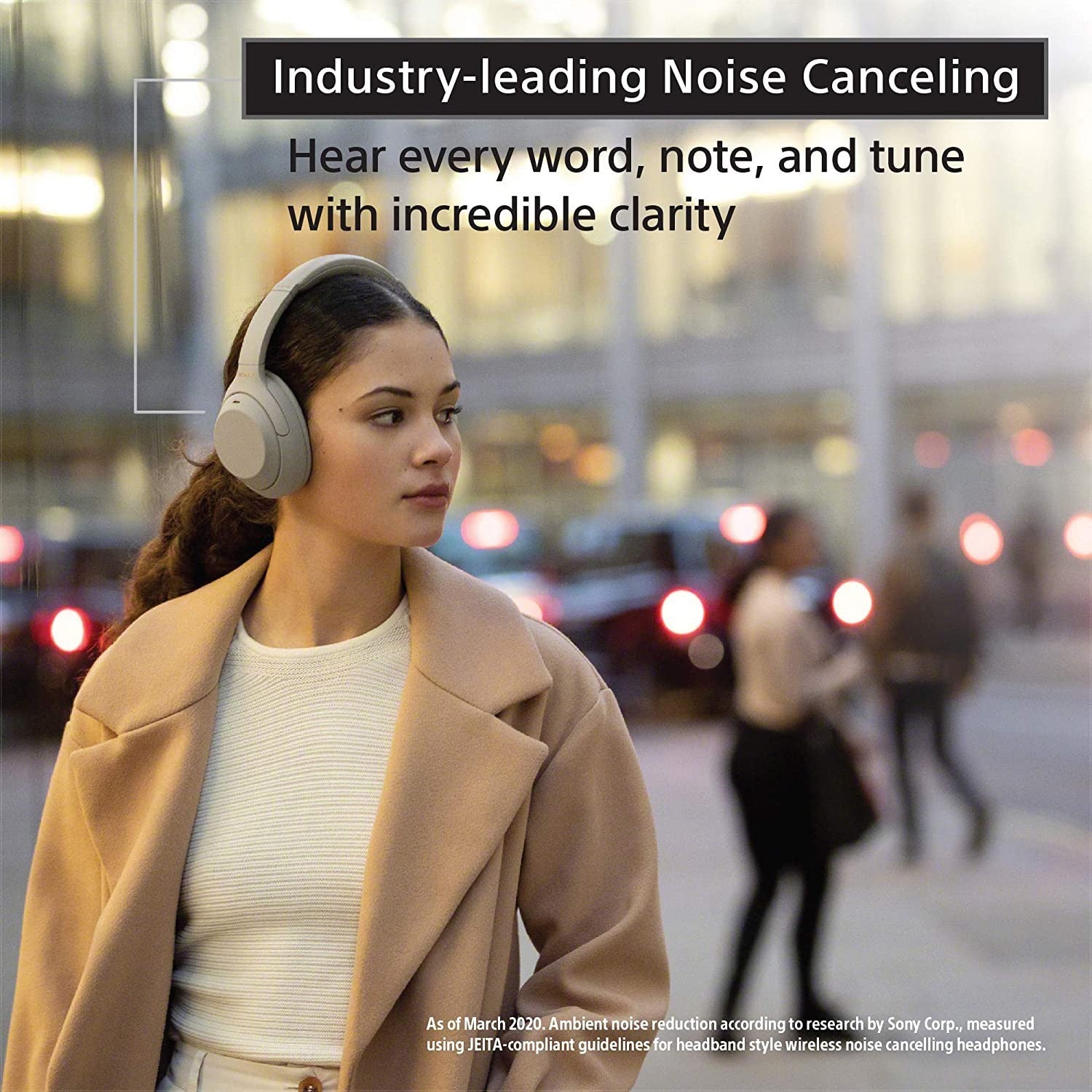 Sony WH1000XM4/S Premium Noise Cancelling Wireless Over-The-Ear Headphones