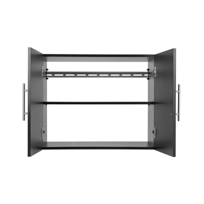 Hangups Upper Storage Cabinet in Black