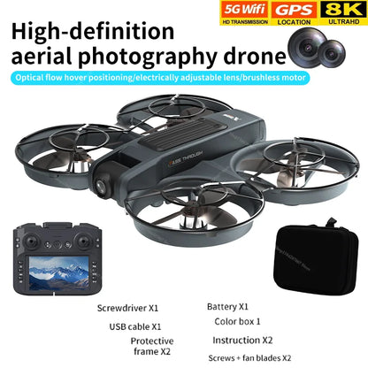 NEW Original X266 Drone 8K WIFI GPS Professional HD Aerial Photography Remote Control Aircraft HD Dual Camera Quadcopter Toy UAV