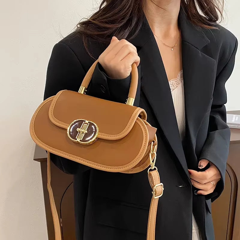 2025 New Trendy Square Bag - Stylish Women'S Casual Shoulder & Crossbody Purse
