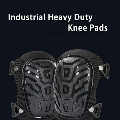 Professional Knee Pads for Work; Gardening & Construction Knee Pads with Thick Gel Cushion,Industrial Heavy Duty Knee Pads1Pair