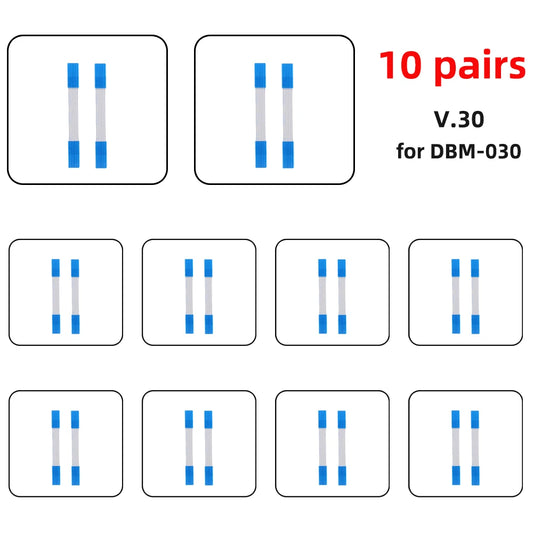10 Pairs R2 L2 L1 R1 Trigger Button Ribbon Flex Cable Replacement for Dualsense PS5 Controller BDM-010 020 030 Repair Parts