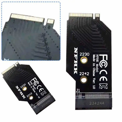 For Legion Go Hard Drive Adapter Card Handheld Game Console Conversion 2242 to 2280 Nvme M.2 Pcie 4.0 Expansion Board Adapter