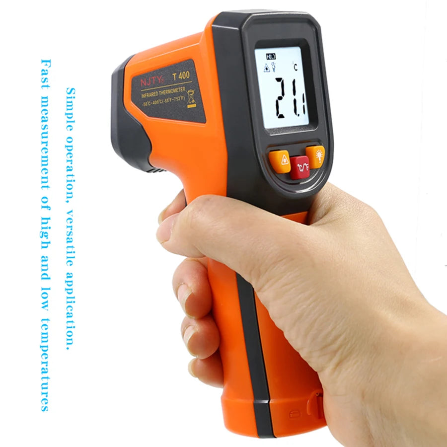 T400A T600A High Precision Infrared Thermometer, Water Thermometer, Baking and Kitchen Industrial Thermometer