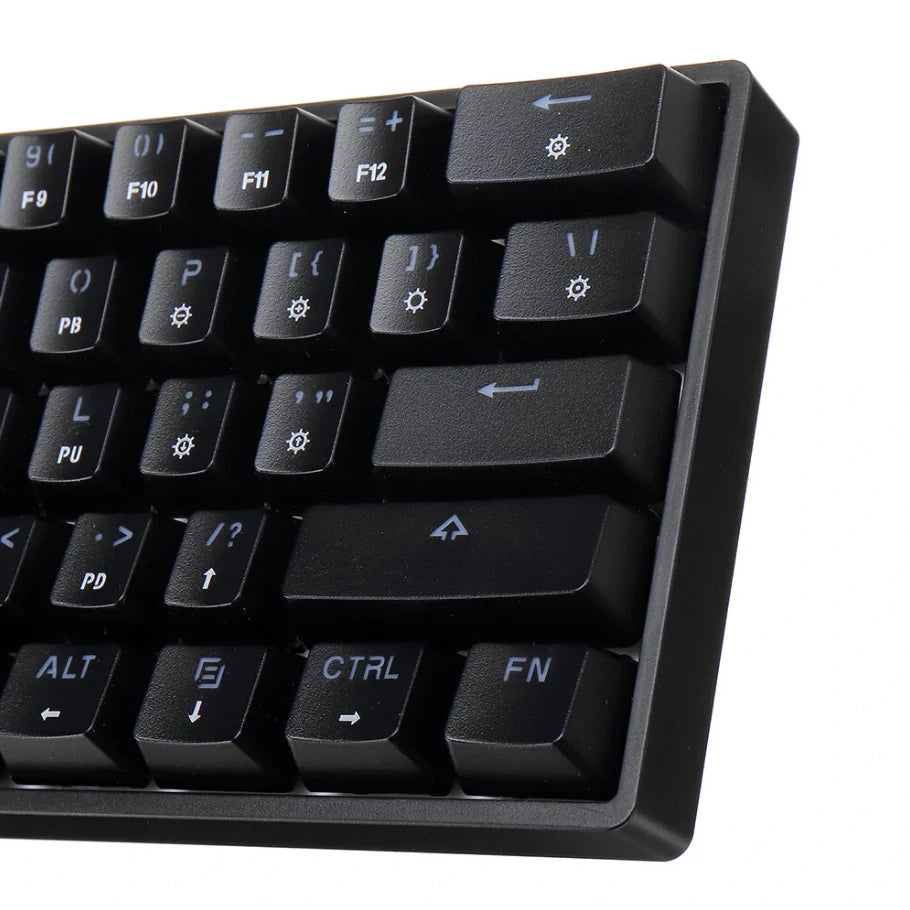 SKYLOONG GK61 Mechanical Keyboard 61 Keys Hot Swappable Gateron Optical Switch RGB Type-C Wired Programmable 60% Layout Gaming Keyboard