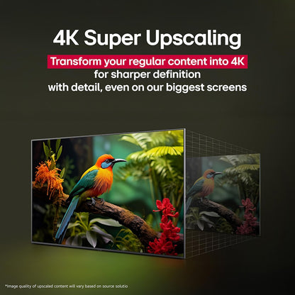 LG 43 Inch UA77 Series LED AI 4K UHD Smart Webos TV (2025)