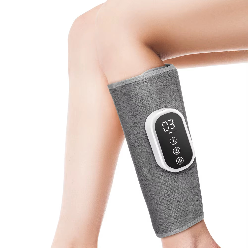 360° Wireless Air Pressure Calf Massager with Three Compression Modes for Muscle Relaxation and Fatigue Relief