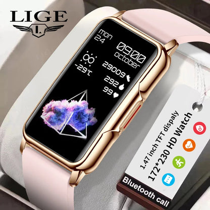Android IOS Smart Bracelet Women Smartwatch Men Heart Rate Blood Oxygen Waterproof Sport Smart Band Watch for Ladies +Gift