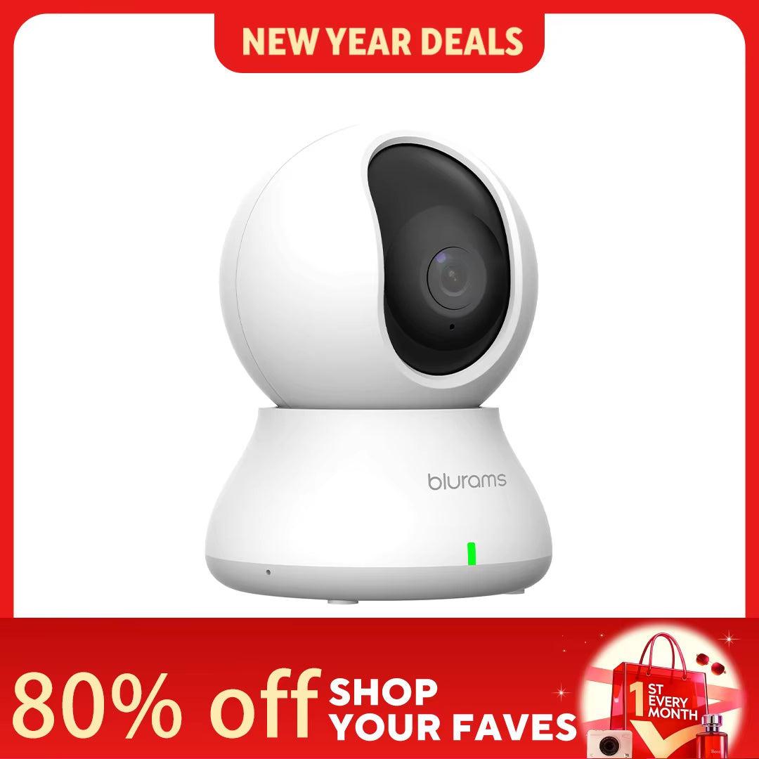 Baby Monitor Camera 2K HD Home Security Camera with Motion Detection and Two-Way Audio, Easy Setup, Clear Day & Night