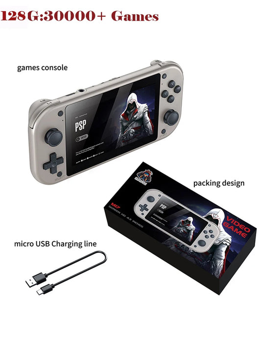 M17 Handheld Console Console 4.3 Inch LCD Screen Retro Portable Video Game 20000 + Built-In 25 Simulator Video Player