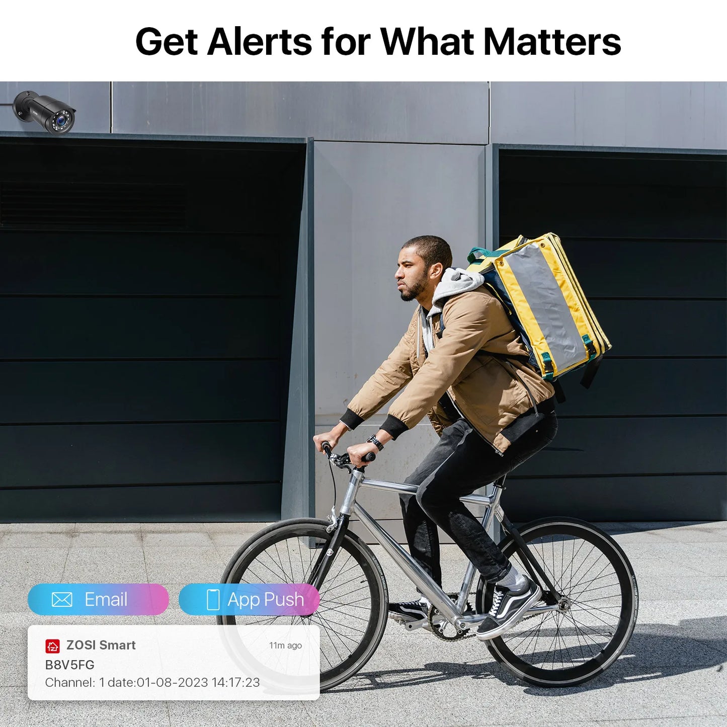 1080P 4 Pack HD TVI Security Cameras Outdoor Indoor Weatherproof Bullet Surveillance Camera for Analog CCTV DVR System