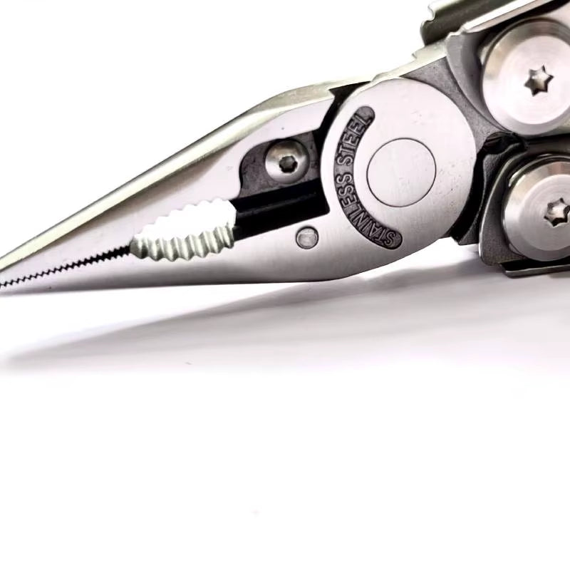 Daicamping DL1 Multifunctional Multi-Tool: Extra Cutter Scissors, Saw, Clamp, and Folding Knife